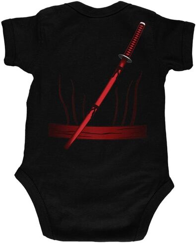Old Glory Halloween Clan Ninja Assassin Costume Soft Baby One Piece in Saudi Arabia