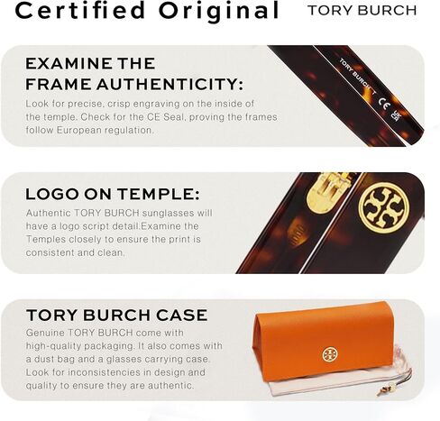 نظارة شمسية Tory Burch TY7191U ذات شكل مربع مع مجموعة النظارات الفاخرة eSHADES in Saudi Arabia