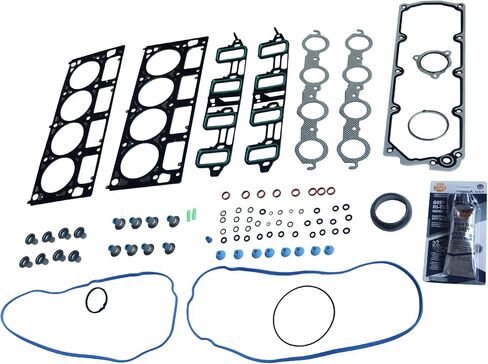 Partsflow Full MLS Gasket Set with Bolts, Engine Gasket Kit Fits for Chevy Express 2500/3500/4500 Silverado Suburban Tahoe for GMC Savana Yukon for H2/Escalade, 6.0L/6.2L V8 in Saudi Arabia