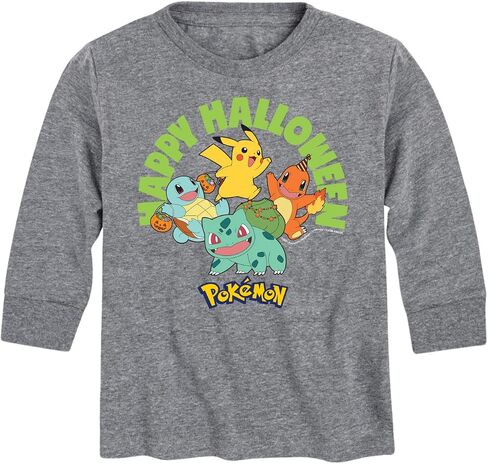 HYBRID APPAREL - Pokémon - Happy Halloween - Youth Long Sleeve Graphic T-Shirt in Saudi Arabia
