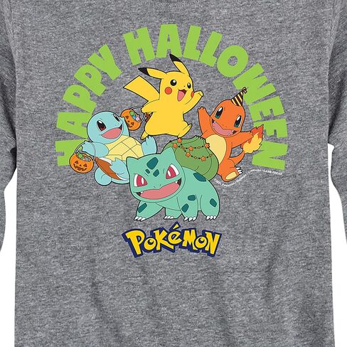 HYBRID APPAREL - Pokémon - Happy Halloween - Youth Long Sleeve Graphic T-Shirt in Saudi Arabia
