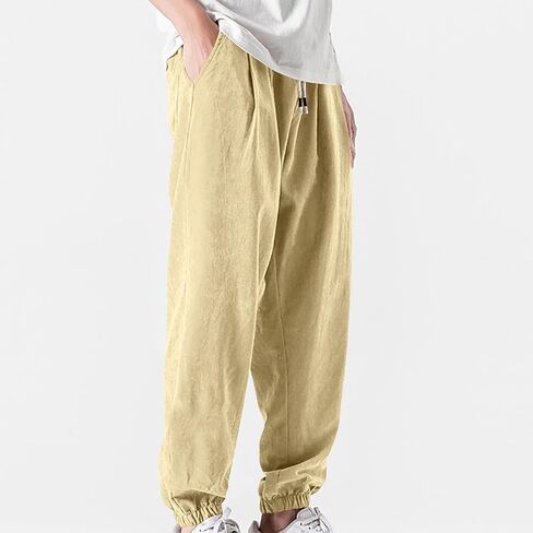 رجل فضفاض Sweatpants عادية استرخاء صالح السراويل الفضفاضة مرونة الخصر الرباط كبير وطويل القامة ركض البضائع سراويل للتسلق in Saudi Arabia