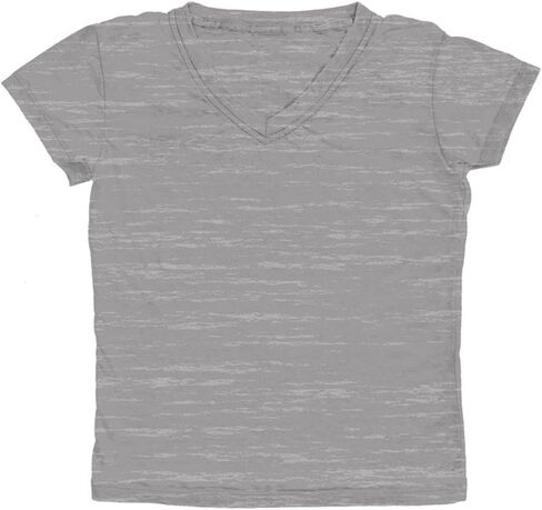 iscream Big Girls' Short Sleeve V-Neck Burnout Tee in Saudi Arabia
