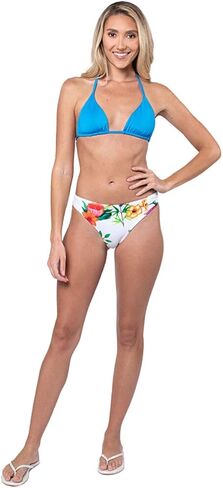 Hopper Island Mid-Rise Scoop Reversible Bikini Bottom in Saudi Arabia