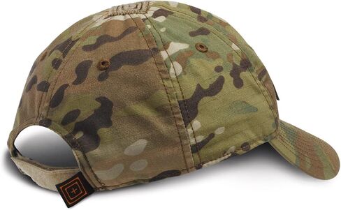 5.11 Tactical Flag Bearer Camo Hat, Custom Patch Ready Cap, Adjustable, Style 89063ABR in Saudi Arabia