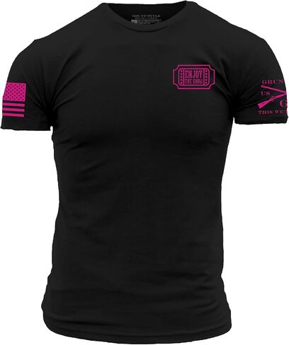 Grunt Style Enjoy The Show Men's T-Shirt in Saudi Arabia