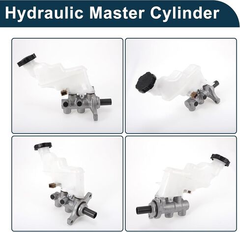 Brake Master Cylinder with Reservoir No.585101R200/M630844 for Kia Rio 2012-2015 Hydraulic Master Cylinder Aluminum Alloy,Plastic 1 Pc in Saudi Arabia