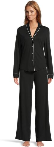 Cosabella Women's Pima Lusso Longsleeve Top and Pajama Set in Saudi Arabia
