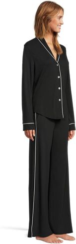 Cosabella Women's Pima Lusso Longsleeve Top and Pajama Set in Saudi Arabia