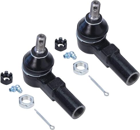 محور ديترويت - مجموعة قضبان ربط أمامية 2WD 6 قطع لسيارة Toyota Tacoma 1995-2004، 4 أطراف قضيب ربط خارجي وداخلي للتعليق 2 حذاء 1996 1997 1998 1999 2000 2001 2002 2003 استبدال [5 العروات] in Saudi Arabia