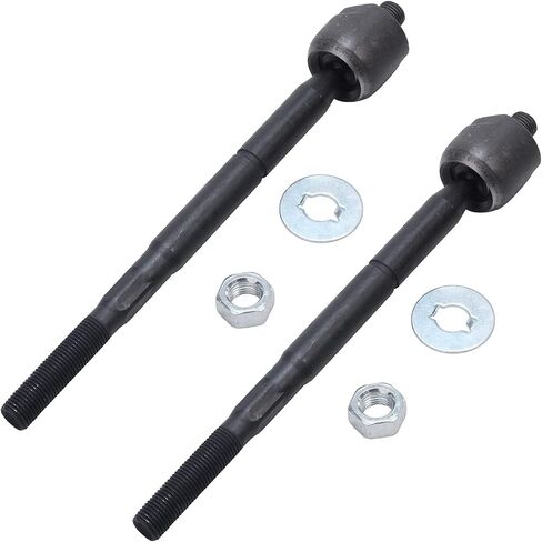 Detroit Axle - Front 6pc Tie Rods Kit for 2001-2005 Lexus IS300, 4 Suspension Outer & Inner Tie Rod Ends 2 Boots 2002 2003 2004 Replacement in Saudi Arabia