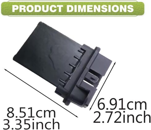 HVAC Heater Blower Motor Ac Fan Resistor Compatible with Jeep Cherokee KJ 2002-2007, HVAC Control Module, Compatible with Jeep Liberty KK 2002-2007, 05139719AA, 1pc 5pins in Saudi Arabia