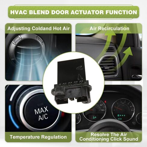 HVAC Heater Blower Motor Ac Fan Resistor Compatible with Jeep Cherokee KJ 2002-2007, HVAC Control Module, Compatible with Jeep Liberty KK 2002-2007, 05139719AA, 1pc 5pins in Saudi Arabia