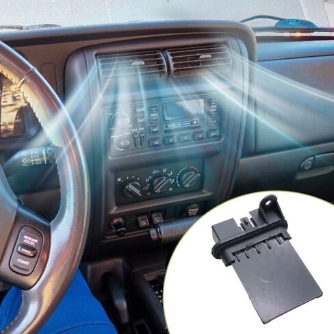 HVAC Heater Blower Motor Ac Fan Resistor Compatible with Jeep Cherokee KJ 2002-2007, HVAC Control Module, Compatible with Jeep Liberty KK 2002-2007, 05139719AA, 1pc 5pins in Saudi Arabia