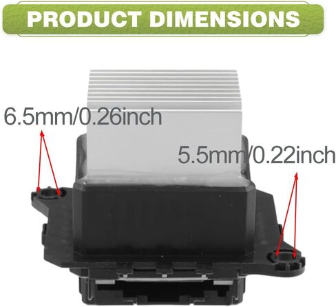 HVAC Heater Blower Motor Ac Fan Resistor Compatible with Subaru Forester 2.5L 4AT X Limited 2009-2013, HVAC Control Module, 73533FG000, 6pins, 1pc in Saudi Arabia