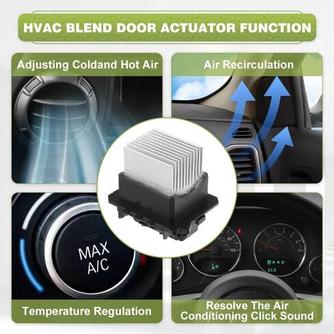 HVAC Heater Blower Motor Ac Fan Resistor Compatible with Subaru Forester 2.5L 4AT X Limited 2009-2013, HVAC Control Module, 73533FG000, 6pins, 1pc in Saudi Arabia
