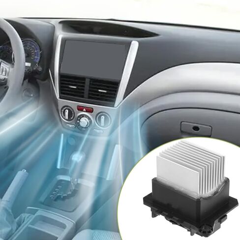 HVAC Heater Blower Motor Ac Fan Resistor Compatible with Subaru Forester 2.5L 4AT X Limited 2009-2013, HVAC Control Module, 73533FG000, 6pins, 1pc in Saudi Arabia