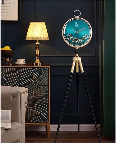 Floor Grandstand Clock Floor Clock Living Room Modern Minimalist Vertical Clock Light Luxury New Creative Atmosphere Home Clock Living Room Clock in Saudi Arabia