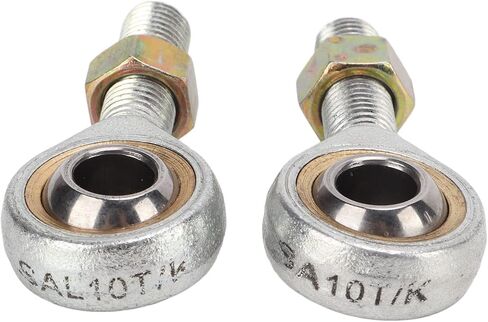 Aramox Tie Rod Ball Joint, 2Pcs Rod End Joint Bearing Left Right M10 Replacement for Modified ATV Four Wheel Quad Kart in Saudi Arabia
