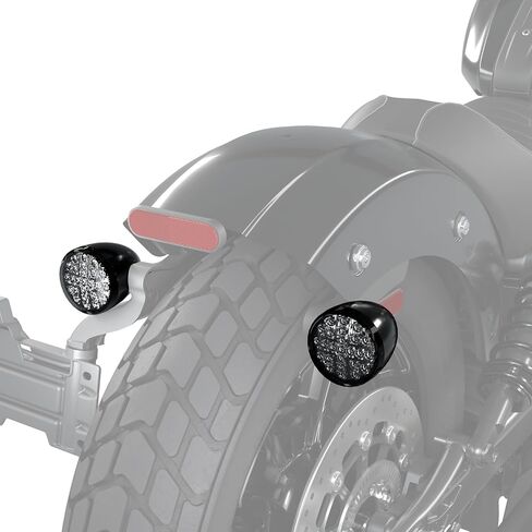 Indian Motorcycle Scout Smoked Turn Signals in Saudi Arabia