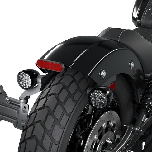Indian Motorcycle Scout Smoked Turn Signals in Saudi Arabia