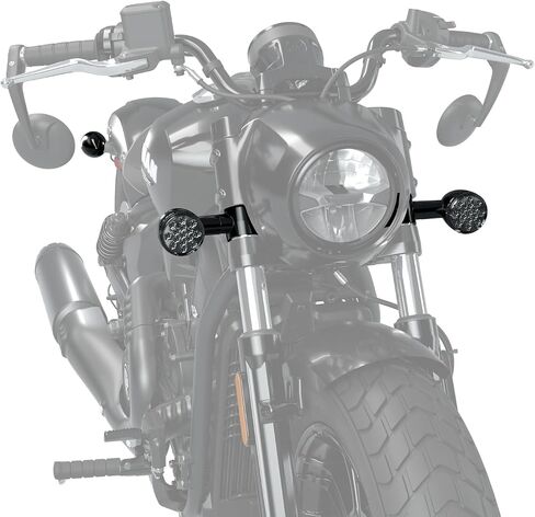 Indian Motorcycle Scout Smoked Turn Signals in Saudi Arabia