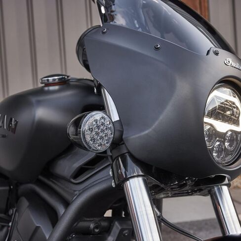 Indian Motorcycle Scout Smoked Turn Signals in Saudi Arabia
