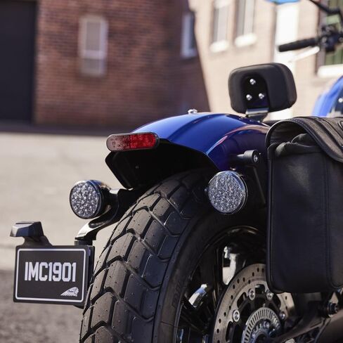 Indian Motorcycle Scout Smoked Turn Signals in Saudi Arabia