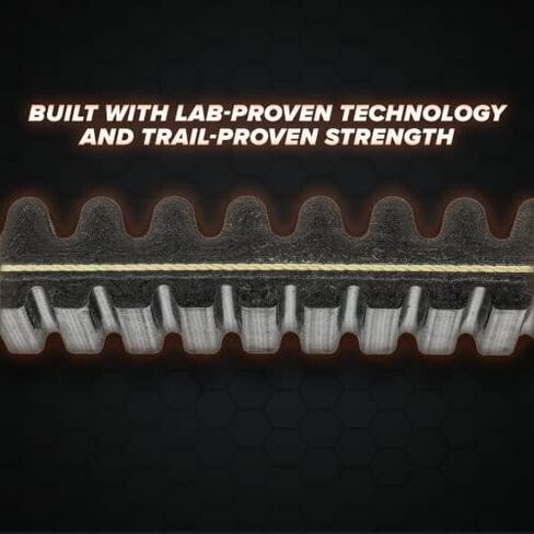 SuperATV Mud Monster CVT Drive Belt Compatible with Polaris Xpedition, Replaces OEM Part # 3211186, Mud-Specific Belt Built for Thousands of Miles of Abuse, Smooth Engagement, See Fitment in Saudi Arabia
