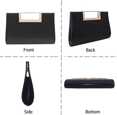 حقيبة يد نسائية من الجلد النباتي للسهرات حقيبة يد نسائية رسمية كاجوال للزفاف حقيبة يد من البولي يوريثان للحفلات النسائية in Kuwait