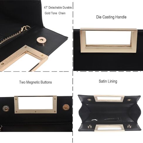 حقيبة يد نسائية من الجلد النباتي للسهرات حقيبة يد نسائية رسمية كاجوال للزفاف حقيبة يد من البولي يوريثان للحفلات النسائية in Kuwait