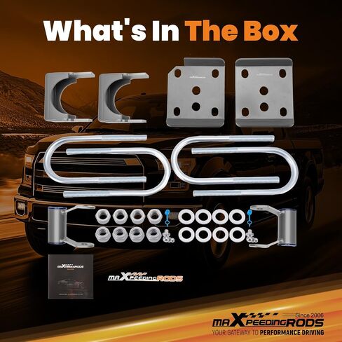 maXpeedingrods 5" Rear Lowering kit for Ford F-150 2015-2020, Drop Flip Kit & Shackles in Saudi Arabia