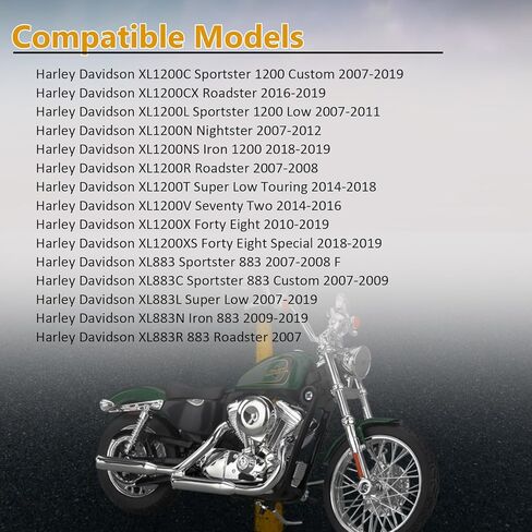 طقم مانع تسرب وحلق للغطاء الأساسي لهارلي سبورتستر 883 2004-2015 سبورتستر 1200 XL1200 2004-2019 in Kuwait