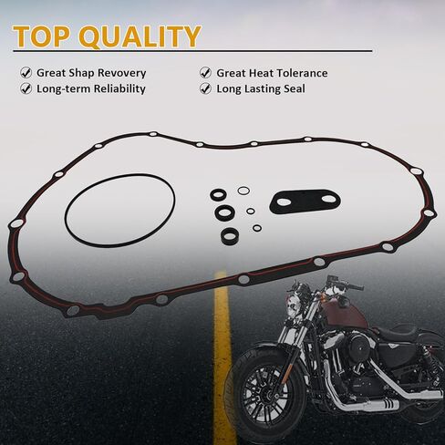 طقم مانع تسرب وحلق للغطاء الأساسي لهارلي سبورتستر 883 2004-2015 سبورتستر 1200 XL1200 2004-2019 in Kuwait