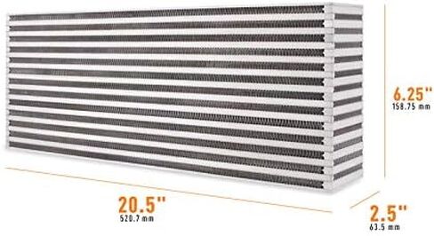 Mishimoto Universal Race Intercooler Core 20.5"x 6.25"x 2.5" in Saudi Arabia