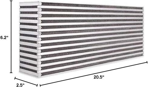 Mishimoto Universal Race Intercooler Core 20.5"x 6.25"x 2.5" in Saudi Arabia