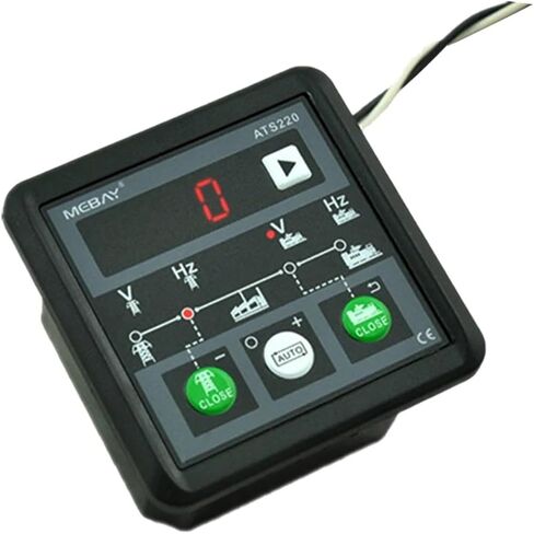 ATS220 Genset ATS Switch Controller Automatic Manual LED Display Generator Control Switch Module Panel in Saudi Arabia