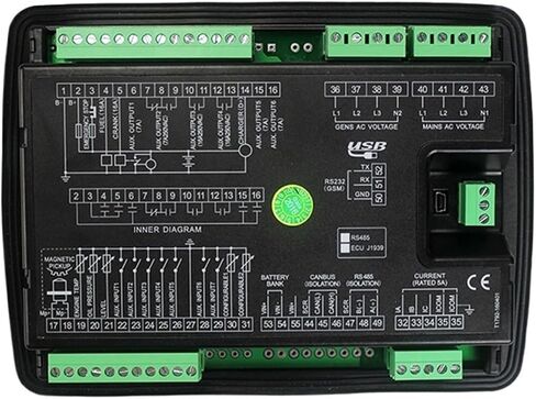 LXC6110N 6120N AMF مجموعة مولدات الديزل تحكم السيارات بدء تحكم المولد أجزاء لوحة المجلس (LXC6110N) in Saudi Arabia