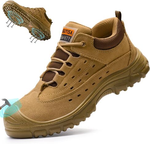 Steel Toe Shoes for Men Work Shoe for Men Industrial Construction Safety Shoes Sneakers in Saudi Arabia