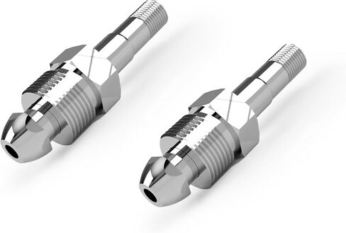 CGA580 High-Pressure Nipples for Compressed Inert Gas to Male NPT 1/4" MNPT, CGA 580 Cylinder Adapter Made of stainless steel 304 (CGA580, SS304, Length=75mm 1pc) in Kuwait