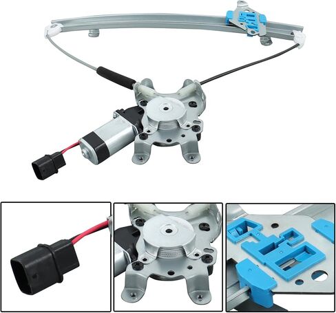 labwork 751-986 Front Left Driver Side Power Window Regulator with Motor Replacement for Mitsubishi Outlander 2003-2006 in Saudi Arabia