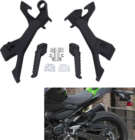 TCT-MOTORPARTS مسند قدم الركاب يناسب كاواساكي نينجا 400 18-24 Z400 19-24 NINJA500 Z500 2024-2025 in Saudi Arabia