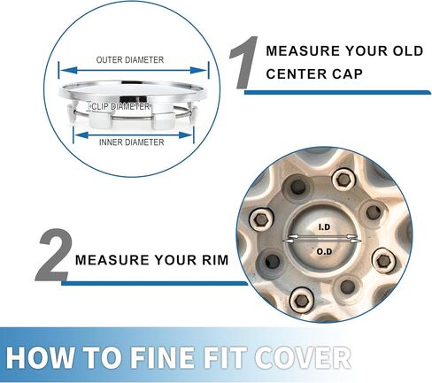 4pcs Universal Wheel Center Hub Cap Durable 69mm 2.72" Outside Diameter Vehicle Hub Covers Car Plastic Chrome Silver Tone in Saudi Arabia