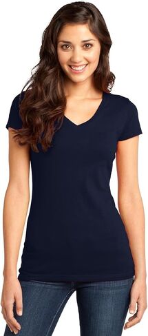 Juniors Very Important Tee V-Neck. DT6501 in Kuwait