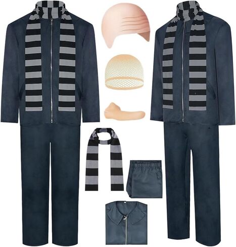 Men Costume Outfit Uniform Men Coat Pants Full Set Halloween in Saudi Arabia
