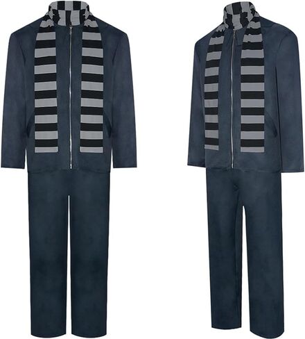 Men Costume Outfit Uniform Men Coat Pants Full Set Halloween in Saudi Arabia