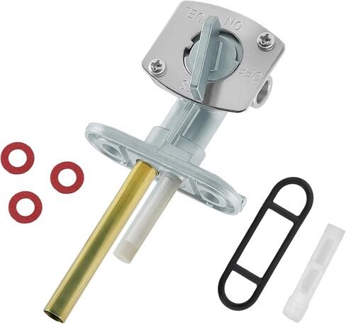 Fuel Tank Petcock Valve, Petcock Fuel Shutoff Valve, Gas Tank Shut Off Switch with Gasket, Motorcycles Accessories Gas Switch Line Plug Assembly Compatible with LTZ400, LTZ 250, YFM 600 in Saudi Arabia