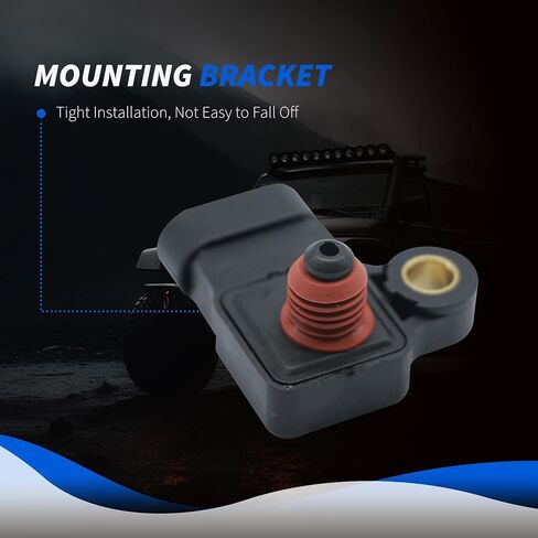 مستشعر الضغط المنوع HiSport 25184081 متوافق مع شيفروليه تشيفي أفيو 2004 2005 2006 2007 2008 2009 2010-2018، Aveo5 2006-2008، Pontiac Wave 2005-2008، Wave5 2005-2007 استبدال AS312 in Saudi Arabia