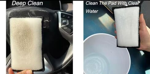 Scrub Ninja Max - Car Interior Sponge. Plastic, Vinyl & Leather. in Saudi Arabia