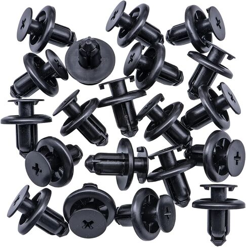Rexka 20pcs Fender Liner Retainer Floor Pan Splash Shield Clip Wheel Well Liner Retainer 909130067 for Subaru Crosstrek, Forester, Impreza, Legacy, Outback, STI, Tribeca, WRX in Saudi Arabia